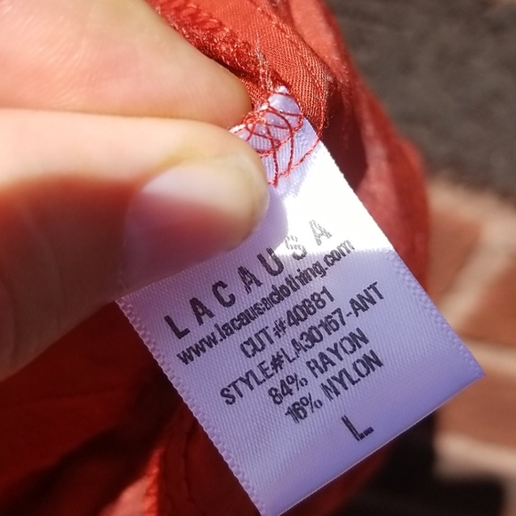 Anthropologie Lacausa Sz L Slip Dress NWT - Picture 7 of 7